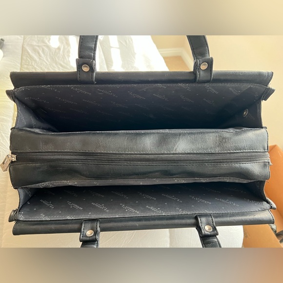 U.S. Luggage New York Laptop Organizer Briefcase - Picture 5 of 6